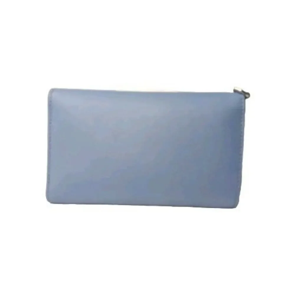 Kate Spade New York Laurel Way Blue Leather Wallet